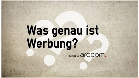 Werbung‎: Bedeutung, Definition